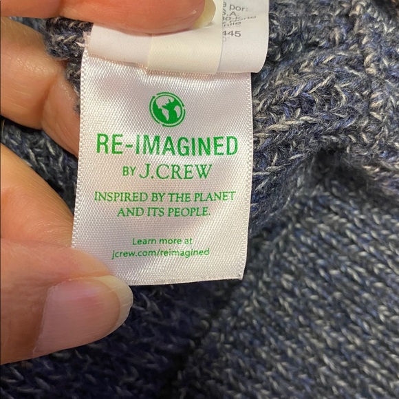 J. Crew Men's Marled Cardigan Sweater Sz M - Picture 7 of 7